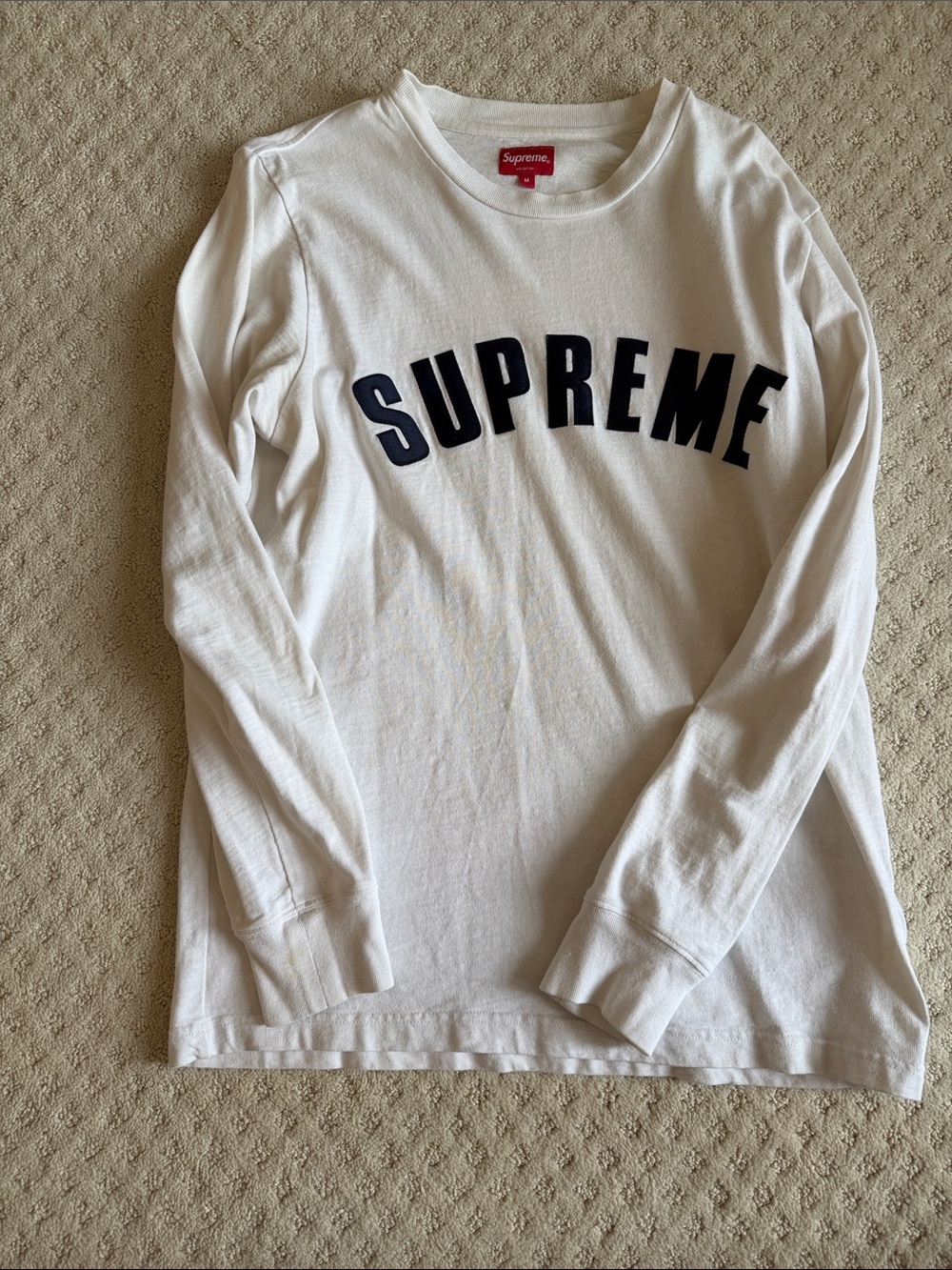 Supreme Text Long Sleeve